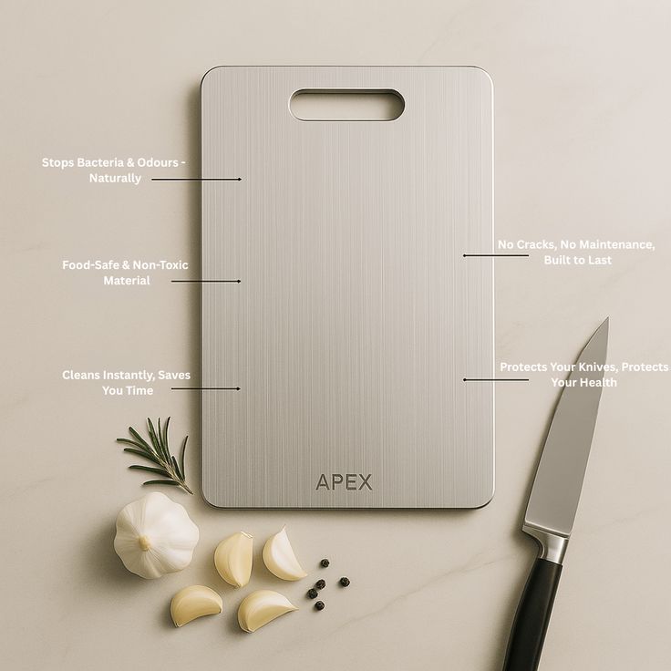 Premium Titanium Cutting Board